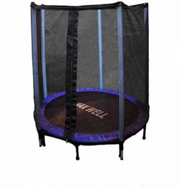 ترامپولین قطر 1.5 تاشو حفاظ‌دار