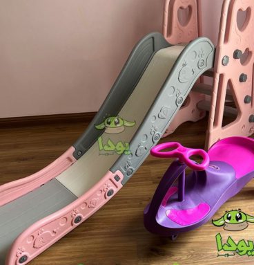 سرسره کودک مدل هپی رنگ بنفش