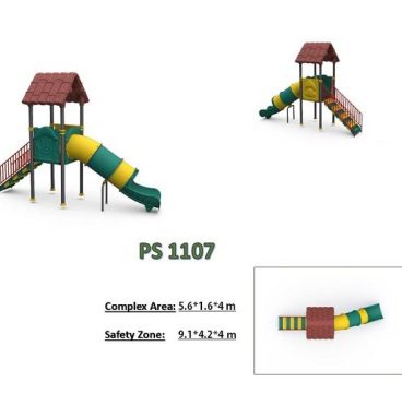 تاب و سرسره پارکی کد PS 1107