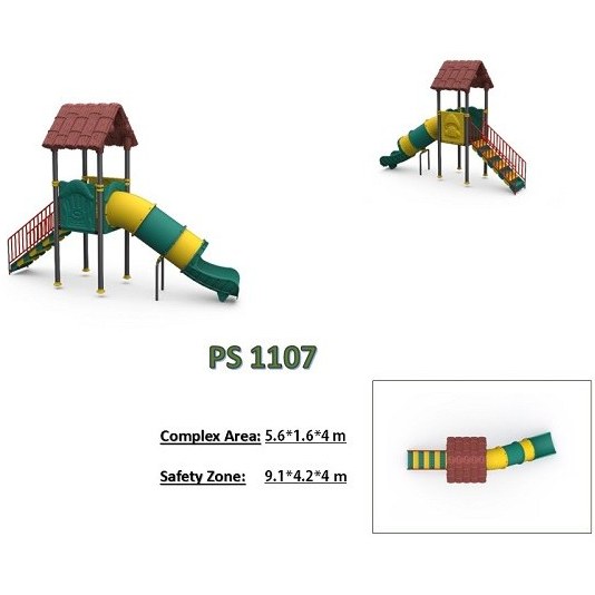 تاب و سرسره پارکی کد PS 1107
